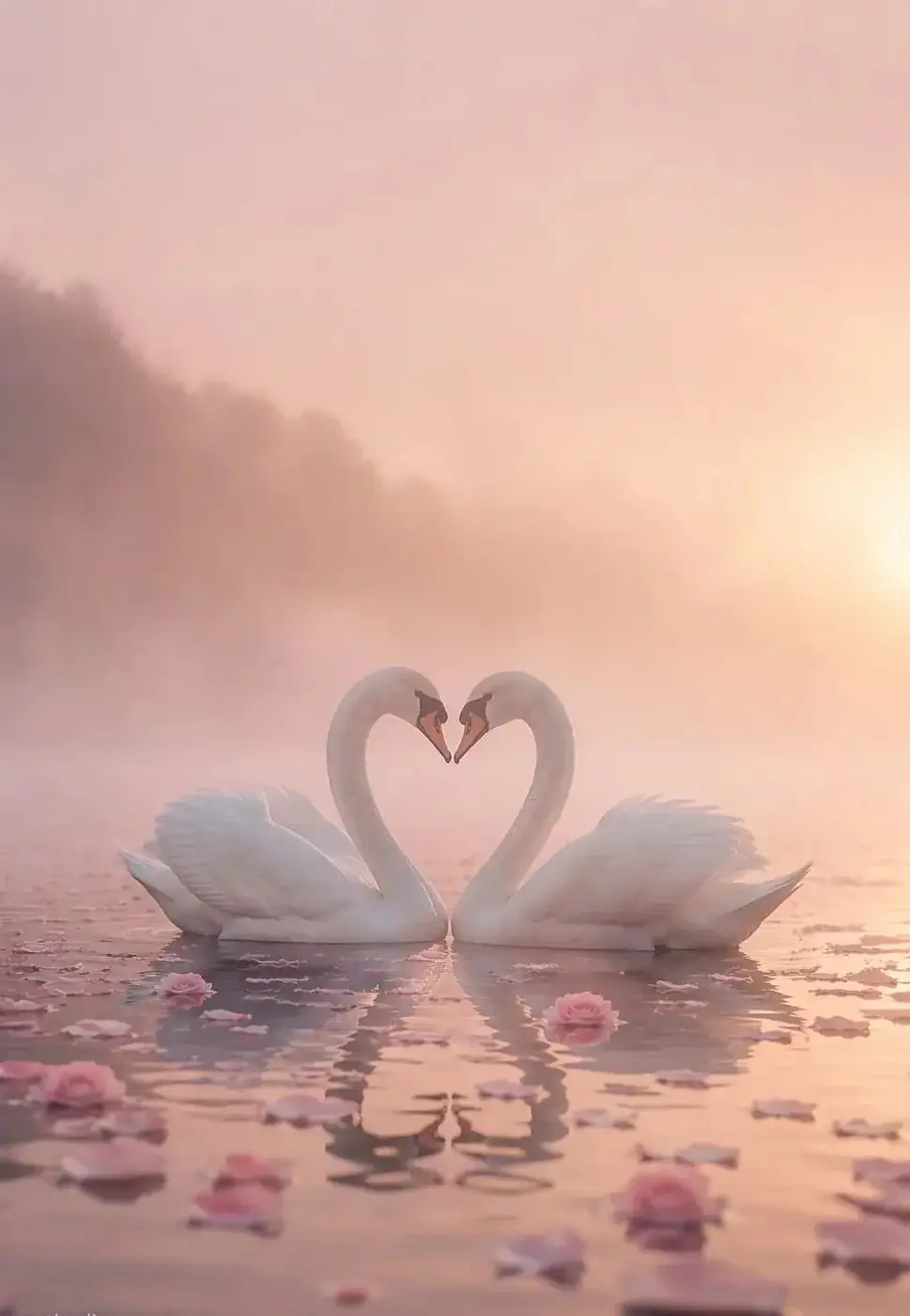 Blush Swan
